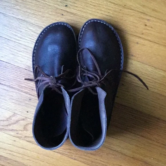 ITALIAN leather brown booties - Picture 8 of 8